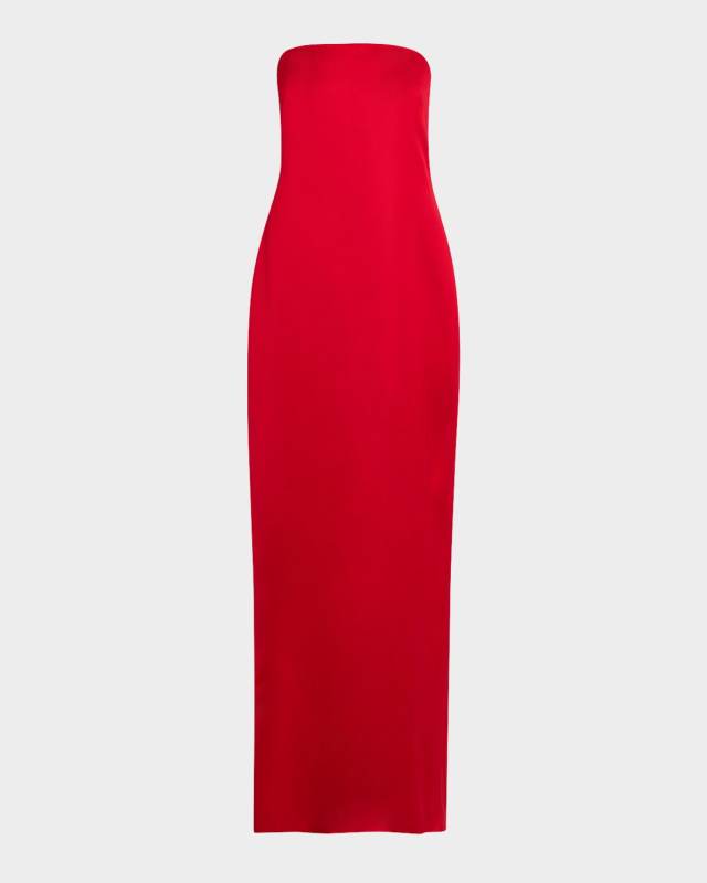 Ani Strapless Satin Gown